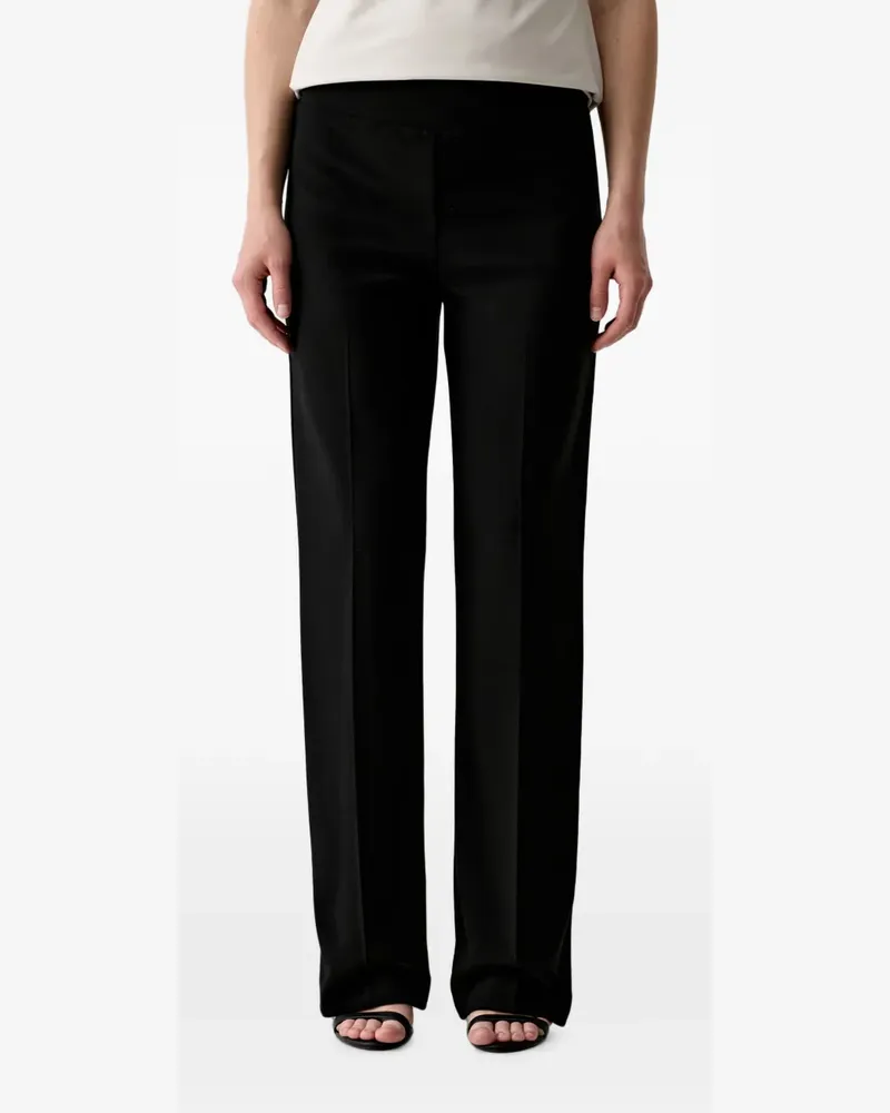 Joseph Ribkoff pressed-crease straight-leg trousers - Schwarz Schwarz