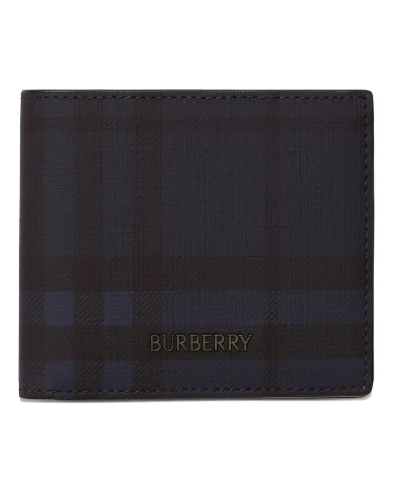 Burberry City Check bifold wallet - Schwarz Schwarz