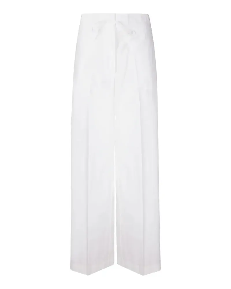 P.A.R.O.S.H. P.A.R.O H. tie-waist trousers - Weiß Weiß