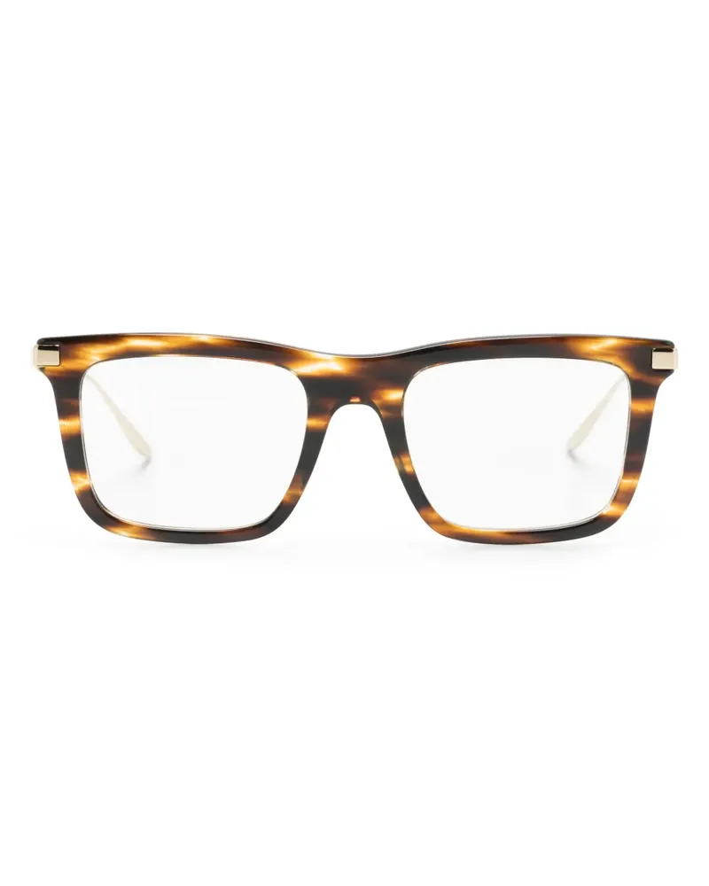 Gucci GG14380 Brille mit eckigem Gestell - Braun Braun