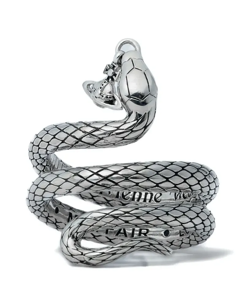Vivienne Westwood Albane Ring im Schlangen-Design - Silber Silber