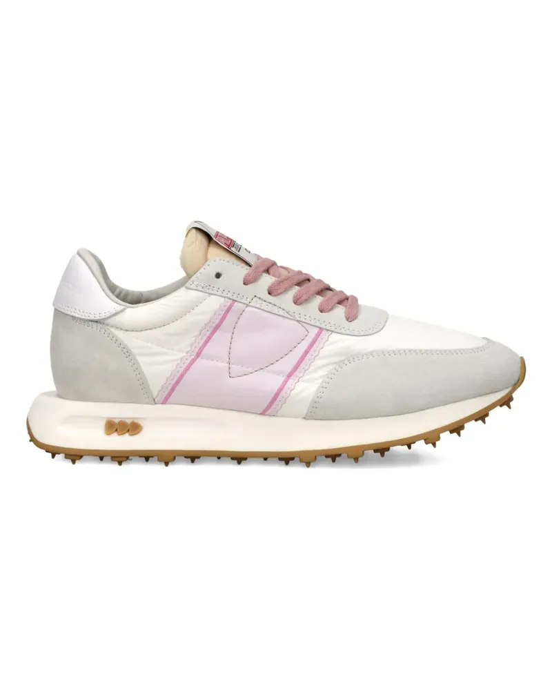 Philippe Model Wattierte Low Sneakers - Grau Grau