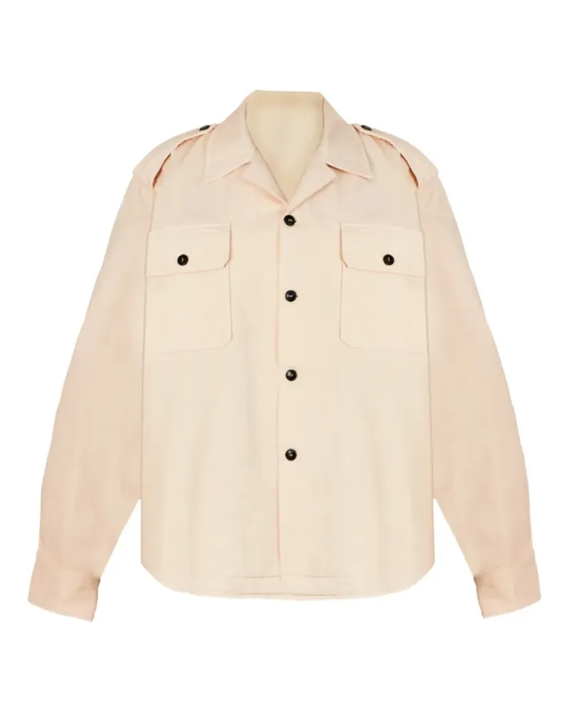 Fortela Bonnie flap-pocket shirt - Weiß Weiß