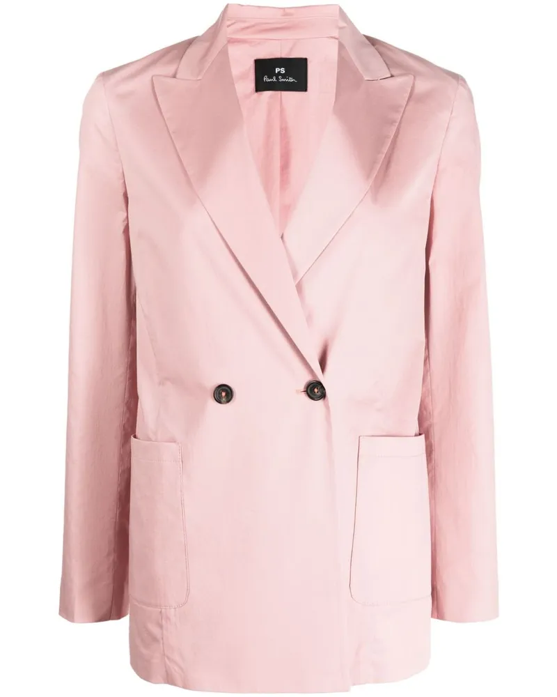 Paul Smith Doppelreihiger Blazer - Rosa Rosa
