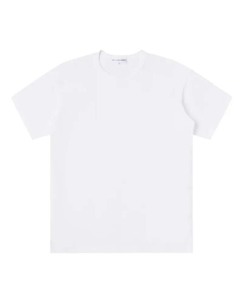 Comme des Garçons T-Shirt mit rundem Ausschnitt - Weiß Weiß