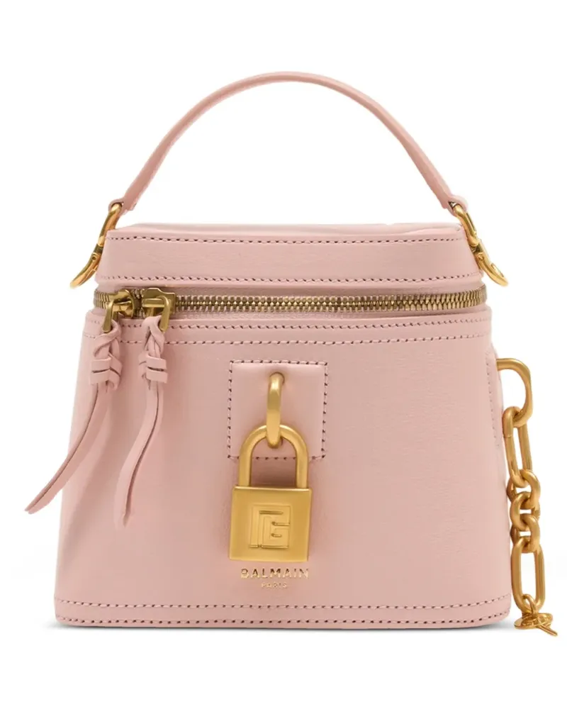 Balmain Pulse Vanity Schloss-Tote Bag - Rosa Rosa