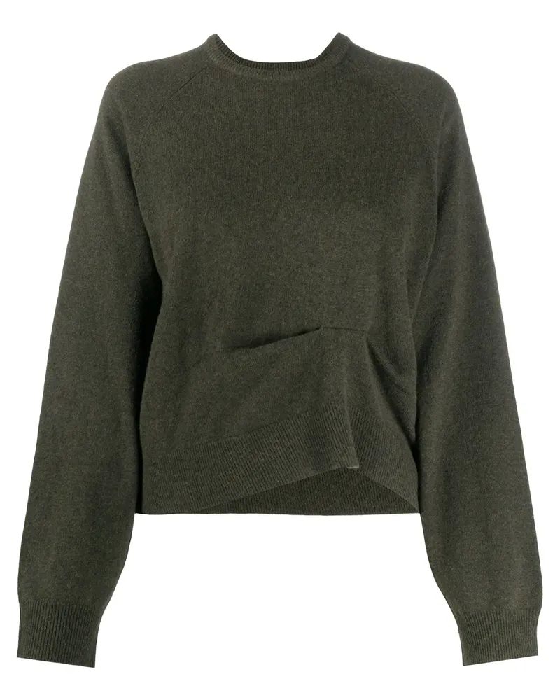 REMAIN Pullover mit rundem Ausschnitt - Grün Grün