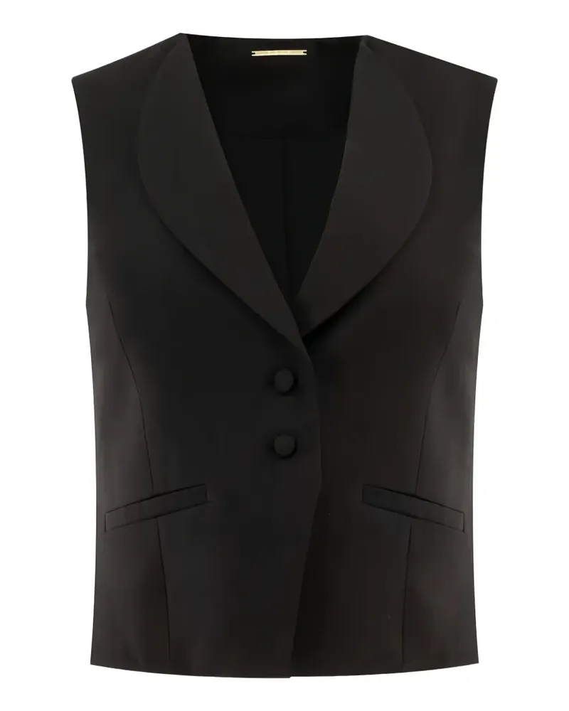 Alexis Oliver buttoned top - Schwarz Schwarz