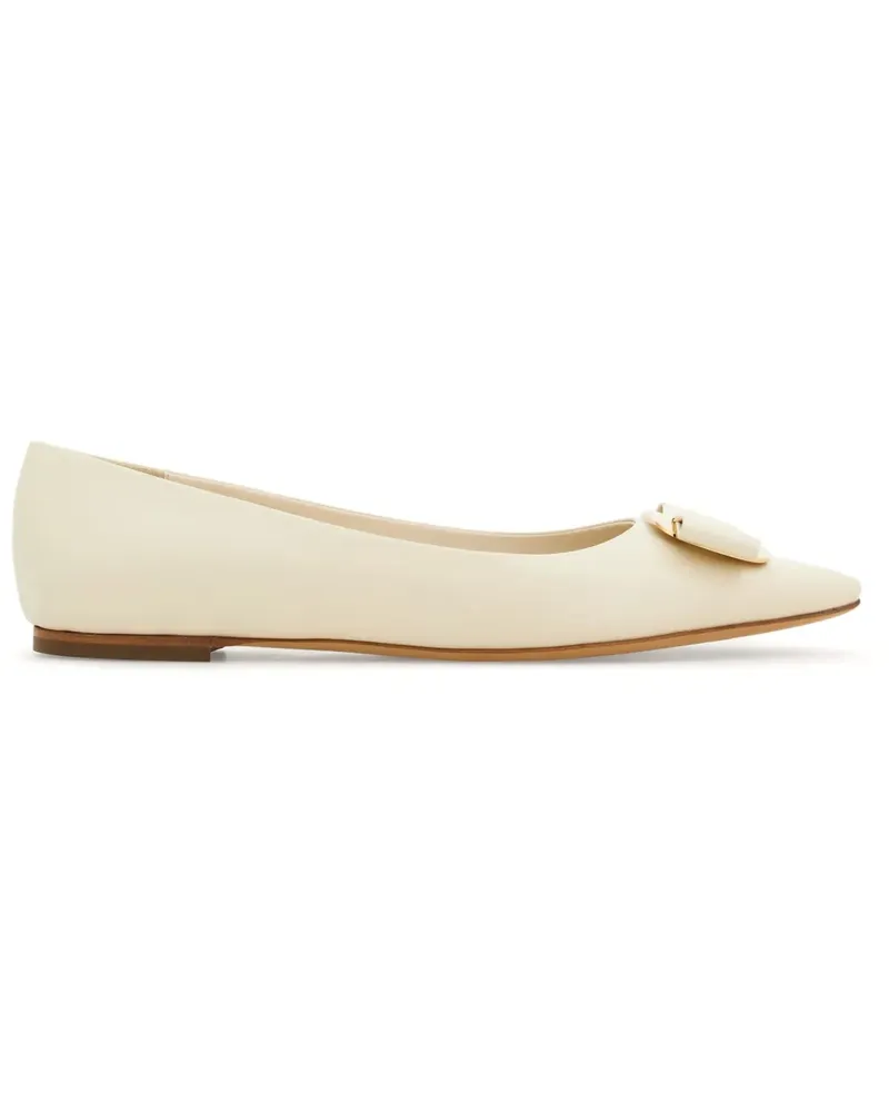 Ferragamo Flat shoes Beige - Light and natural Light