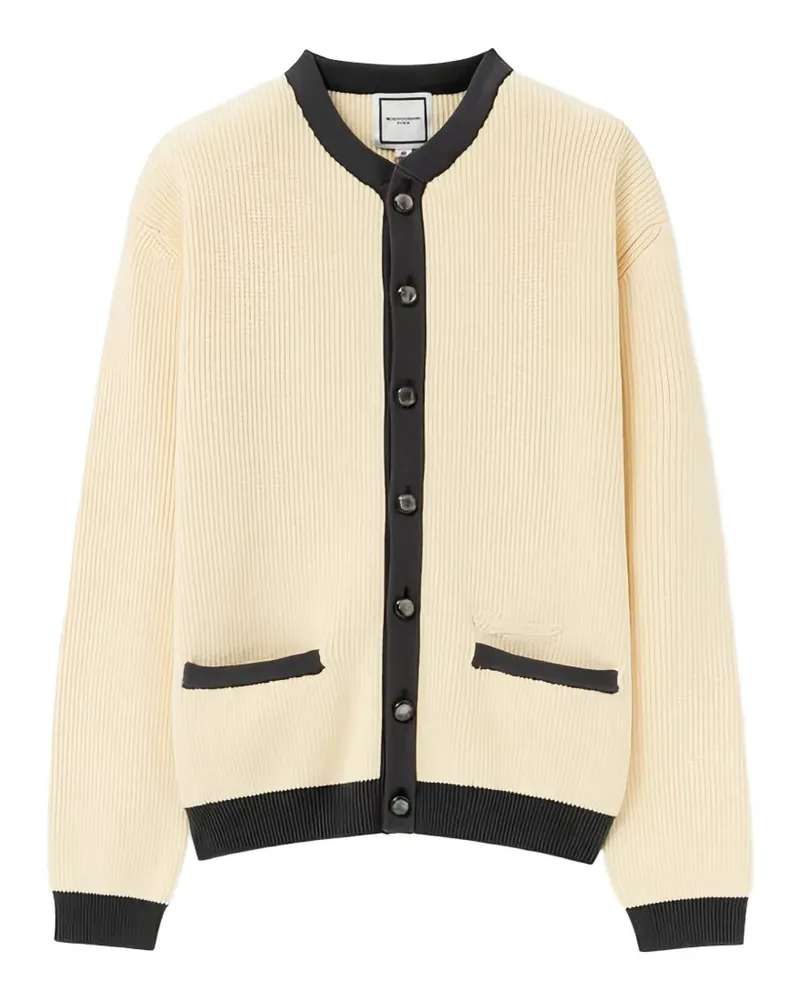 Wooyoungmi Gerippter Cardigan mit Knöpfen - Nude Nude