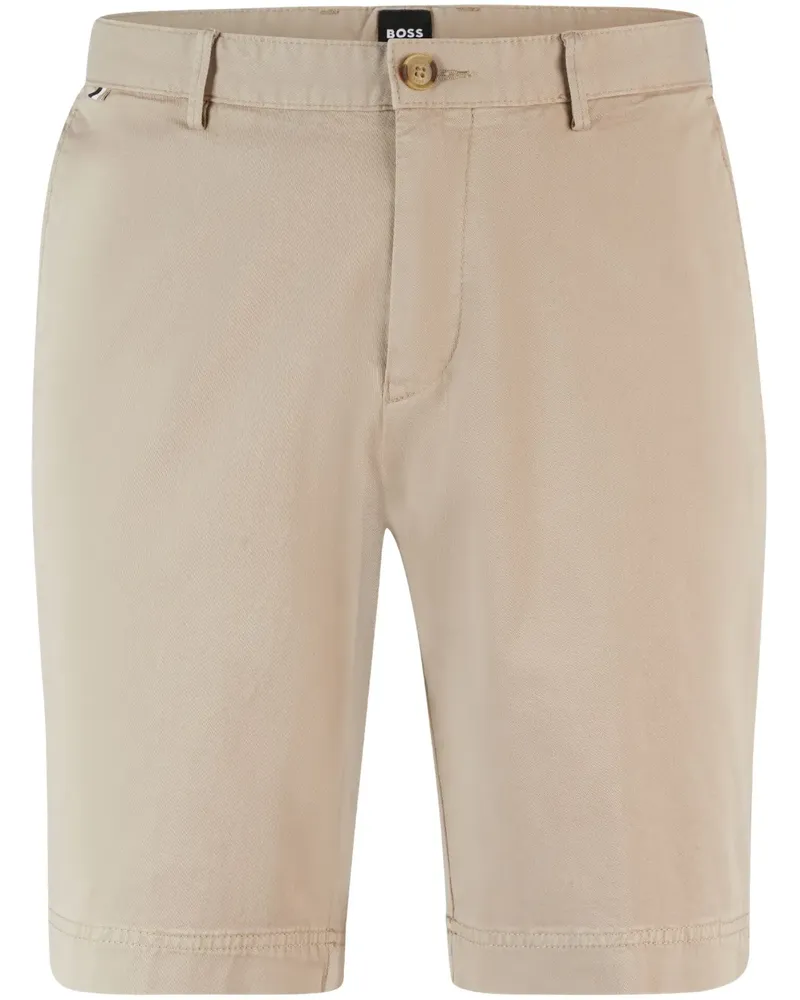 HUGO BOSS Shorts auf Gabardine - Nude Nude