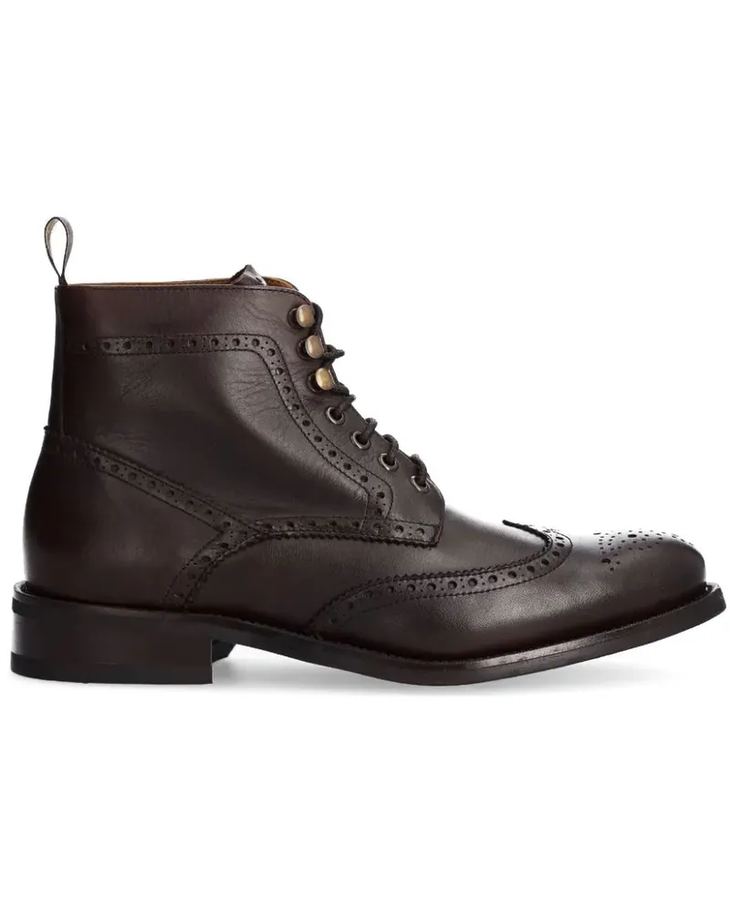Hackett Stiefel mit Budapester-Detail - Braun Braun
