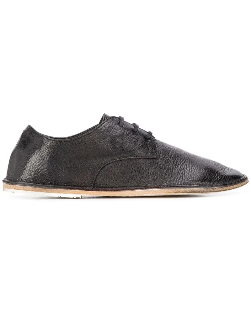 Marsèll Texturierte Schnürschuhe - Schwarz Schwarz