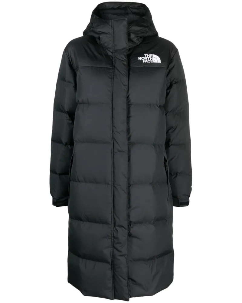 The North Face Daunenmantel mit Kapuze - Schwarz Schwarz