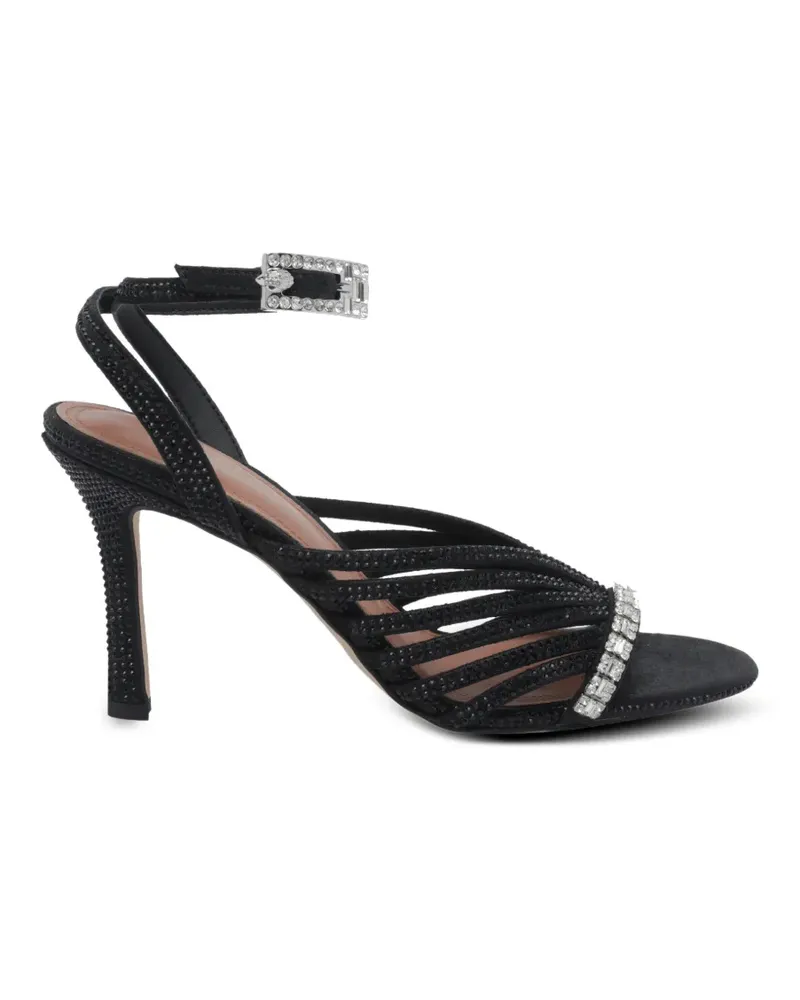 Kurt Geiger crystal-embellished strappy sandals - Schwarz Schwarz
