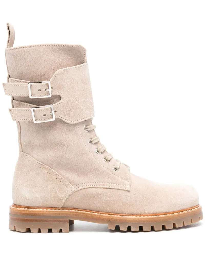Kiton Halbhohe Stiefel - Nude Nude