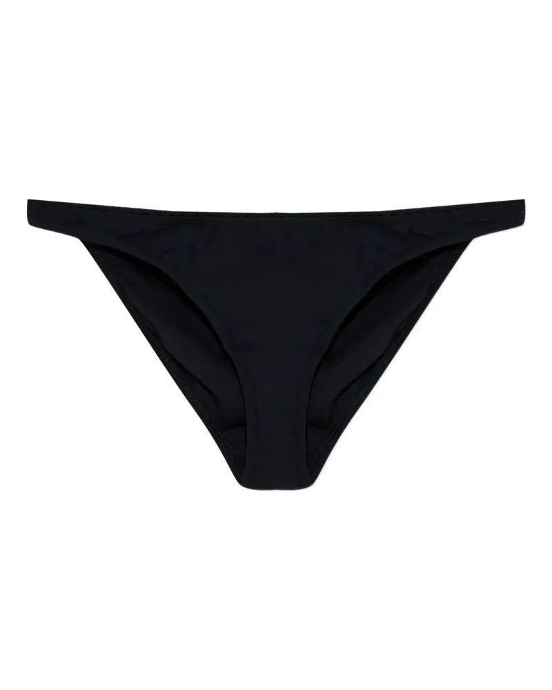Melissa Odabash Pompano scalloped bikini bottom - Schwarz Schwarz