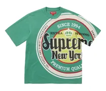 T-Shirt mit Lager-Print - Grün