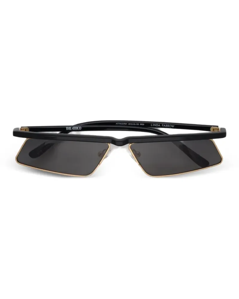 ATTICO x Linda Farrow Aria cat-eye sunglasses - Gold Gold