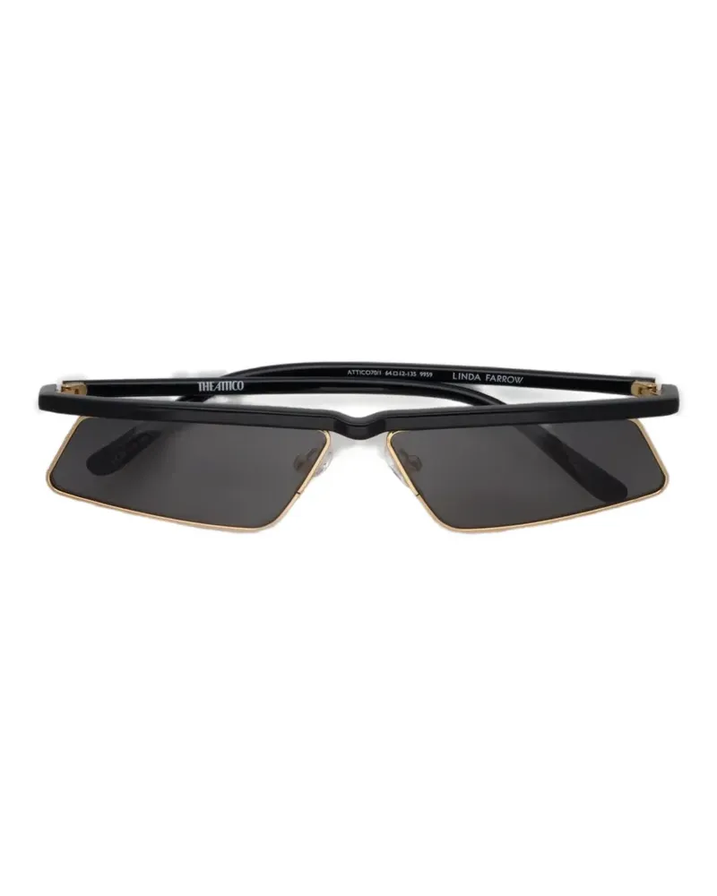 ATTICO x Linda Farrow Aria cat-eye sunglasses - Gold Gold