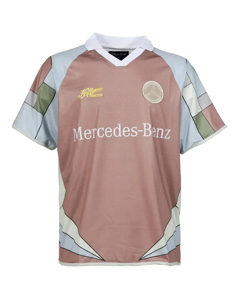 KidSuper Sweatshirt mit Logo-Stickerei - Rosa Rosa