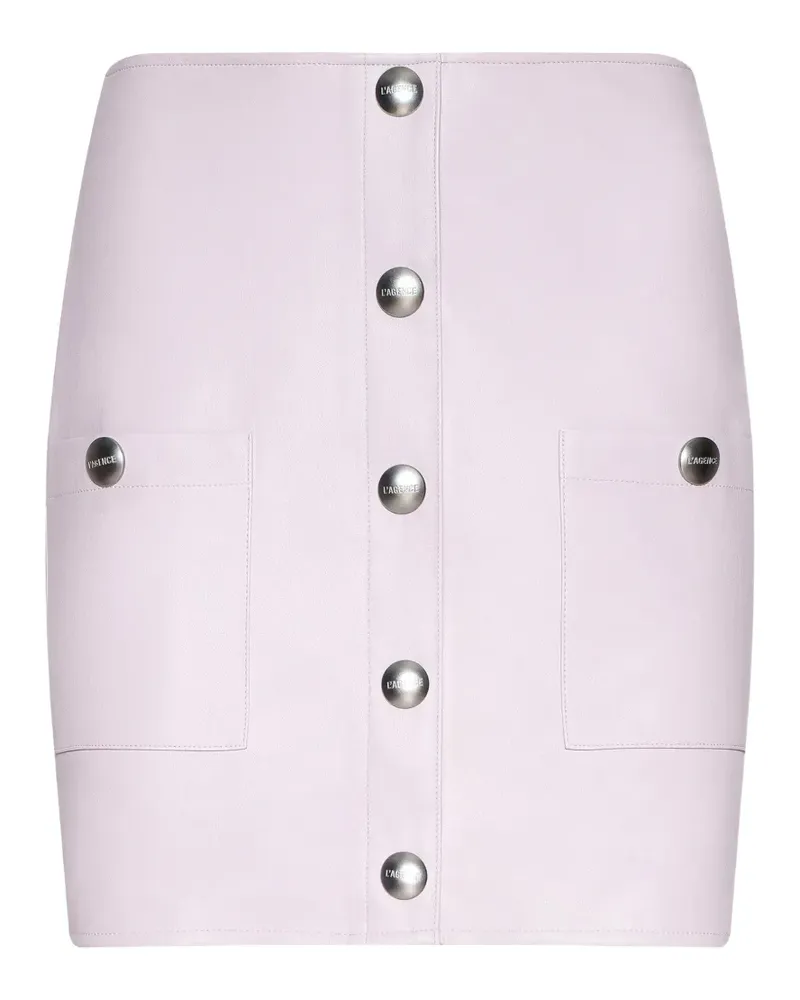 L'Agence Truman mini skirt - Violett Violett