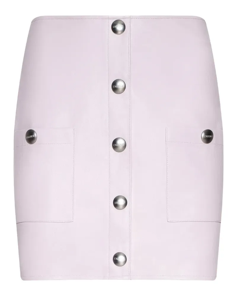 L'Agence Truman mini skirt - Violett Violett