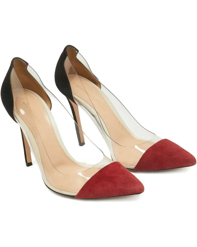 Gianvito Rossi Pre-owned Pumps mit spitzer Kappe 105mm - Weiß Weiß