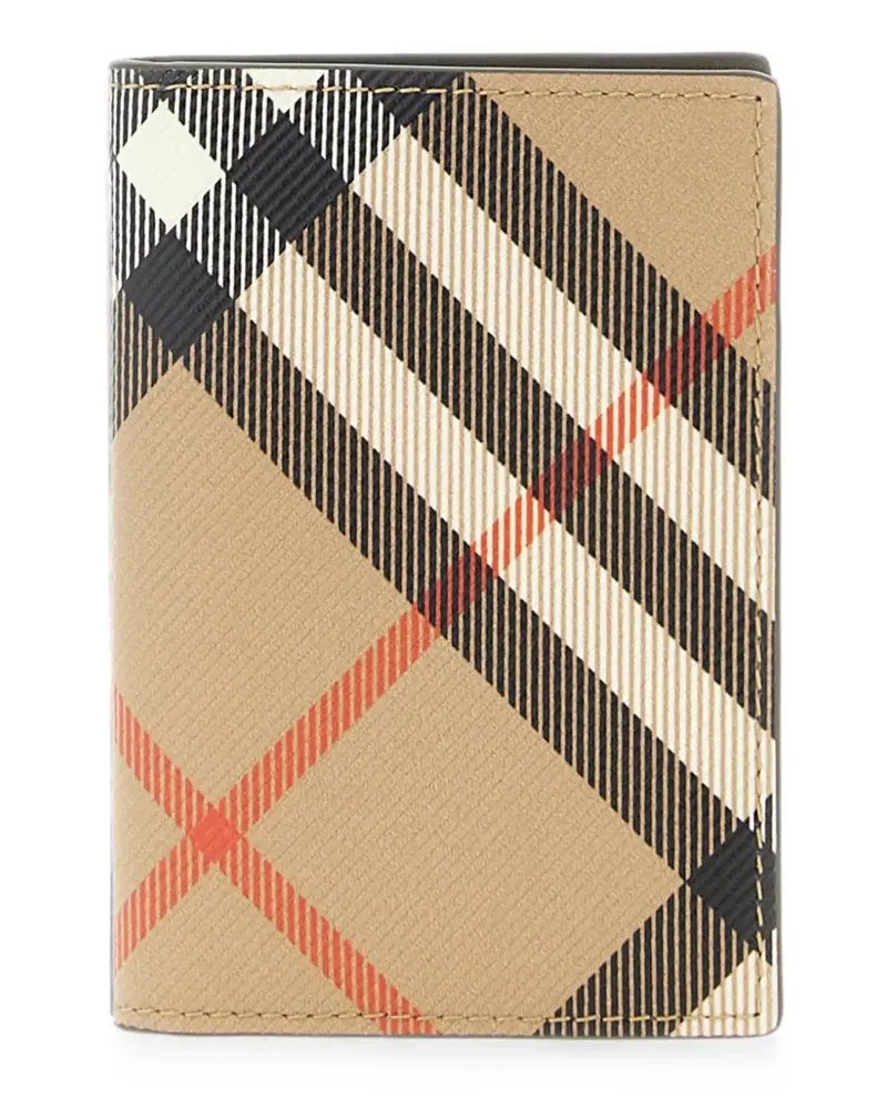 Burberry Check cardholder - Nude Nude