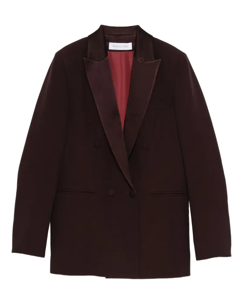 Raquel Diniz Doppelreihiger Blazer - Rot Rot