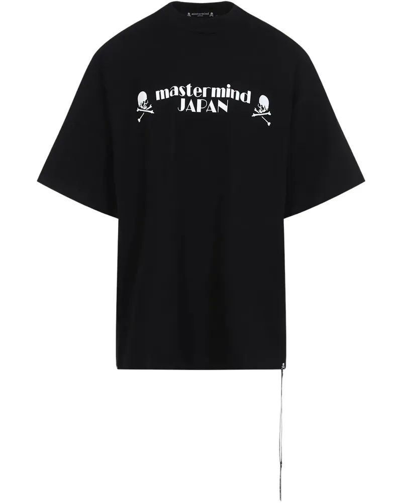 Mastermind Japan T-Shirt aus Baumwolle - Schwarz Schwarz