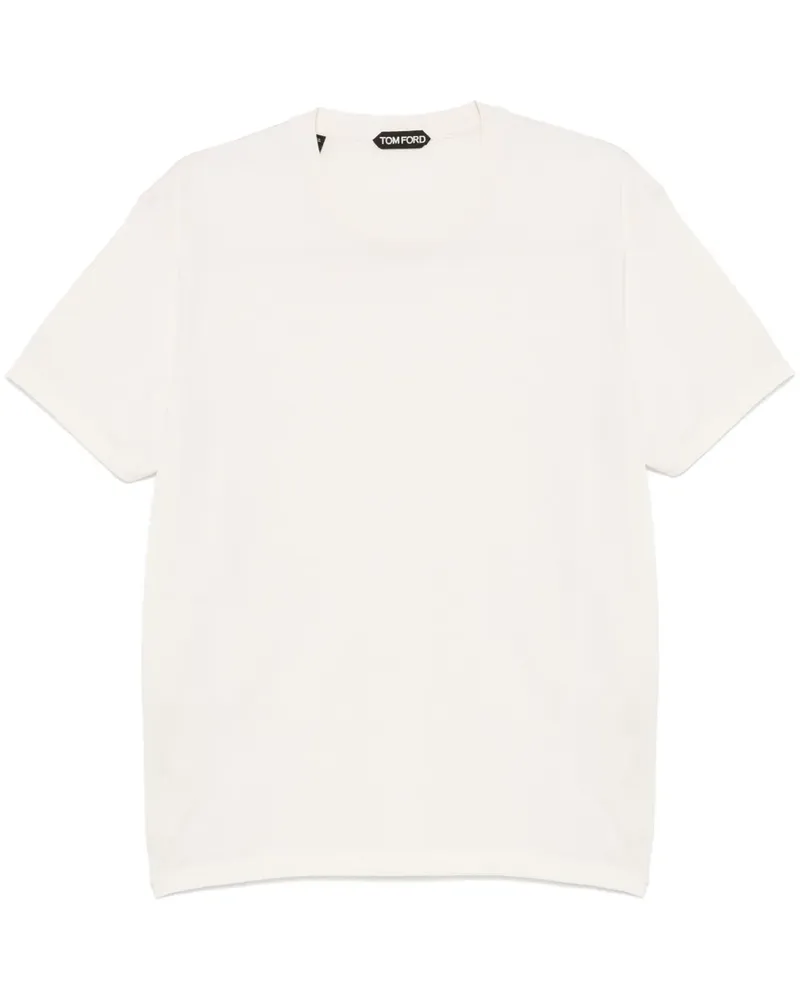 Tom Ford T-Shirt aus leichtem Jersey - Nude Nude