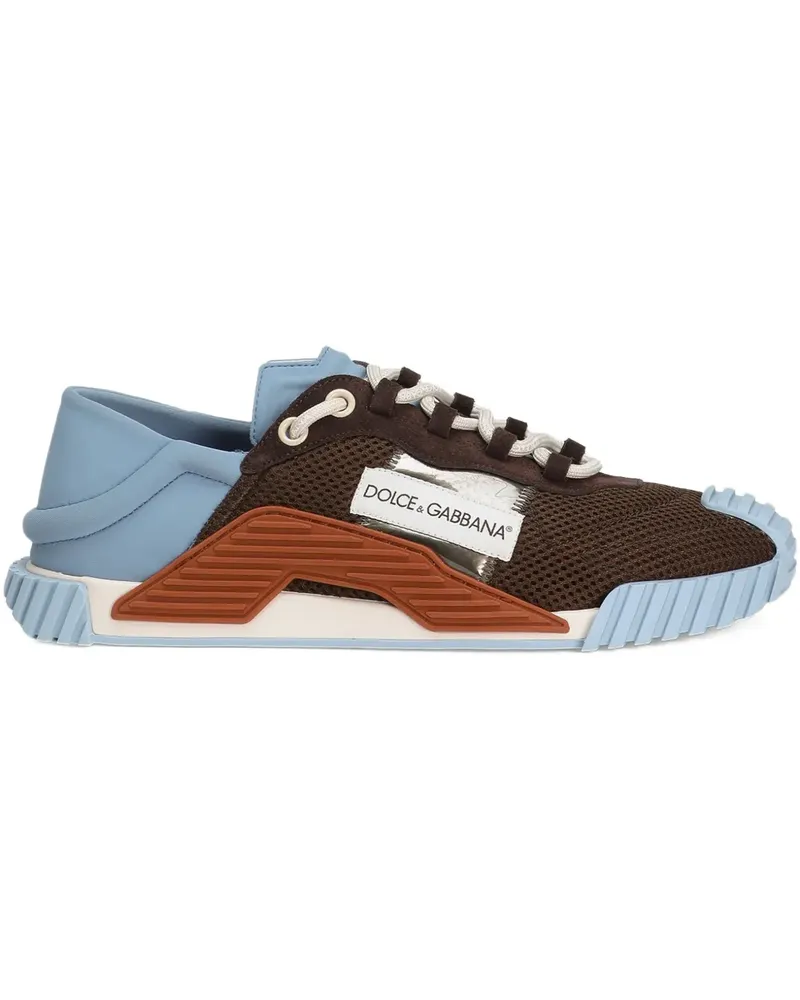 Dolce & Gabbana NS1 Sneakers mit Mesh-Einsatz - Blau Blau