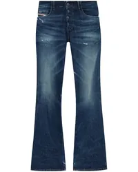 Diesel D-Backler Bootcut-Jeans Blau