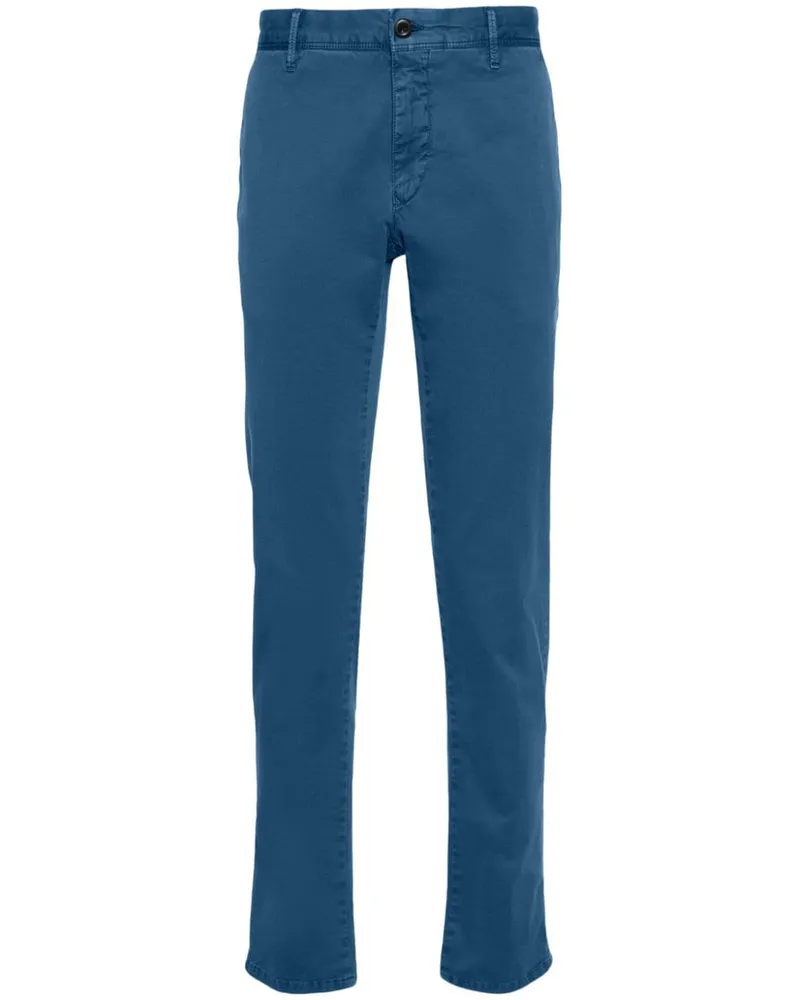 Incotex Hose mit geradem Bein - Blau Blau
