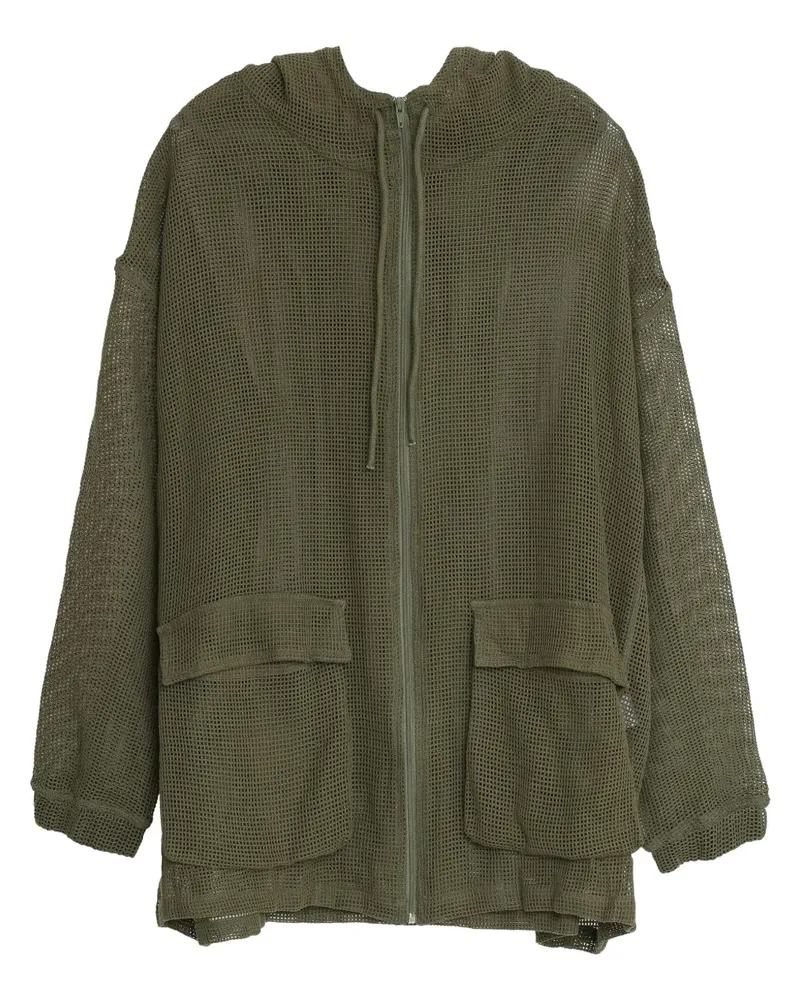 Osklen Parka aus Mesh - Grün Grün