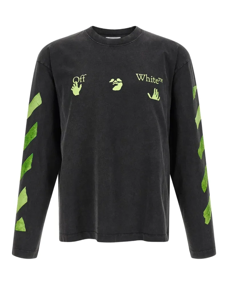 OFF-WHITE Bacco Arrow skate T-shirt - Schwarz Schwarz