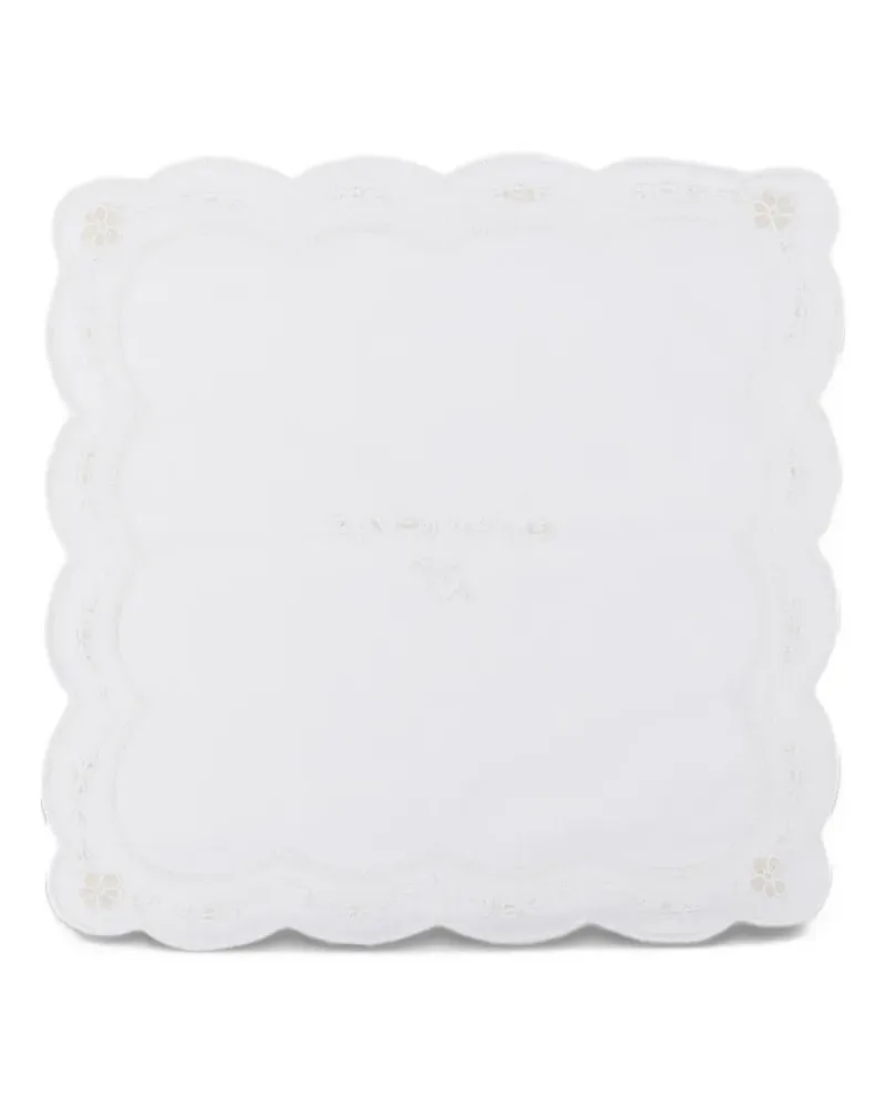 Bambah Eid Doily Servietten (6er-Set) - Weiß Weiß