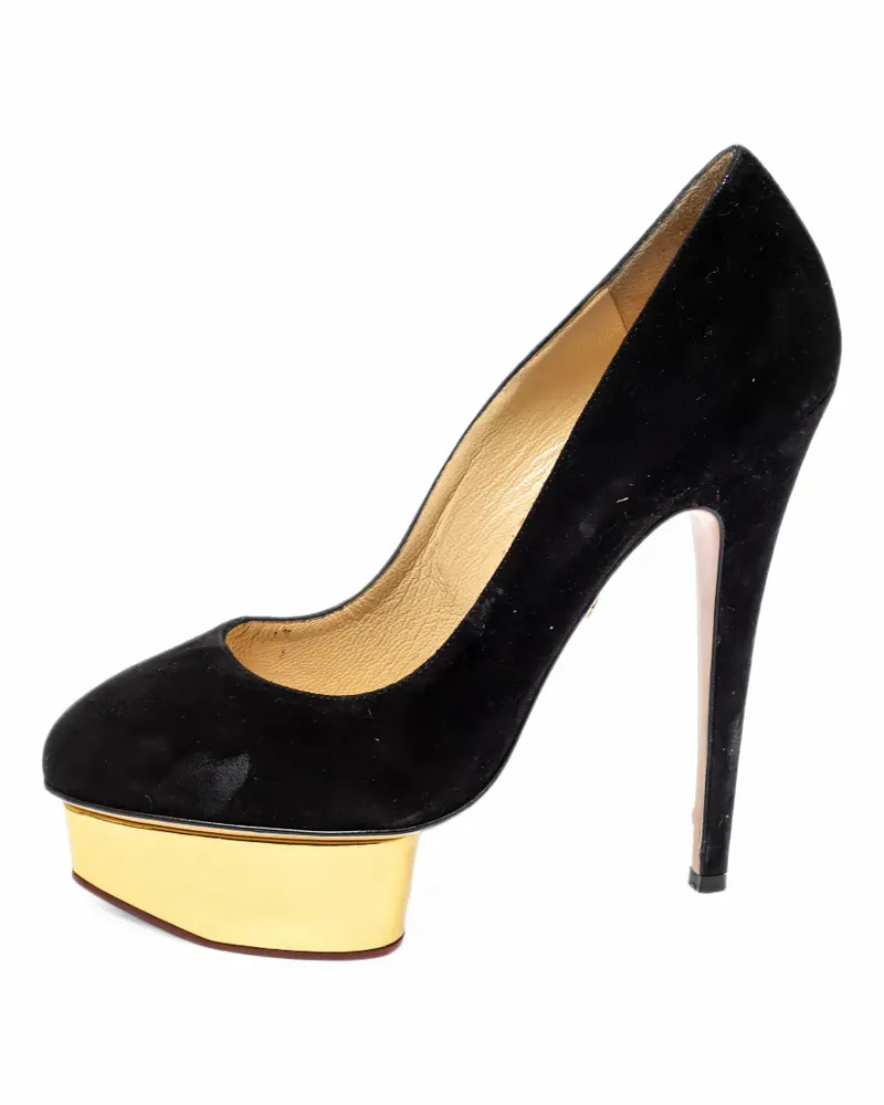Charlotte Olympia Dolly Pumps mit Absatz - Schwarz Schwarz