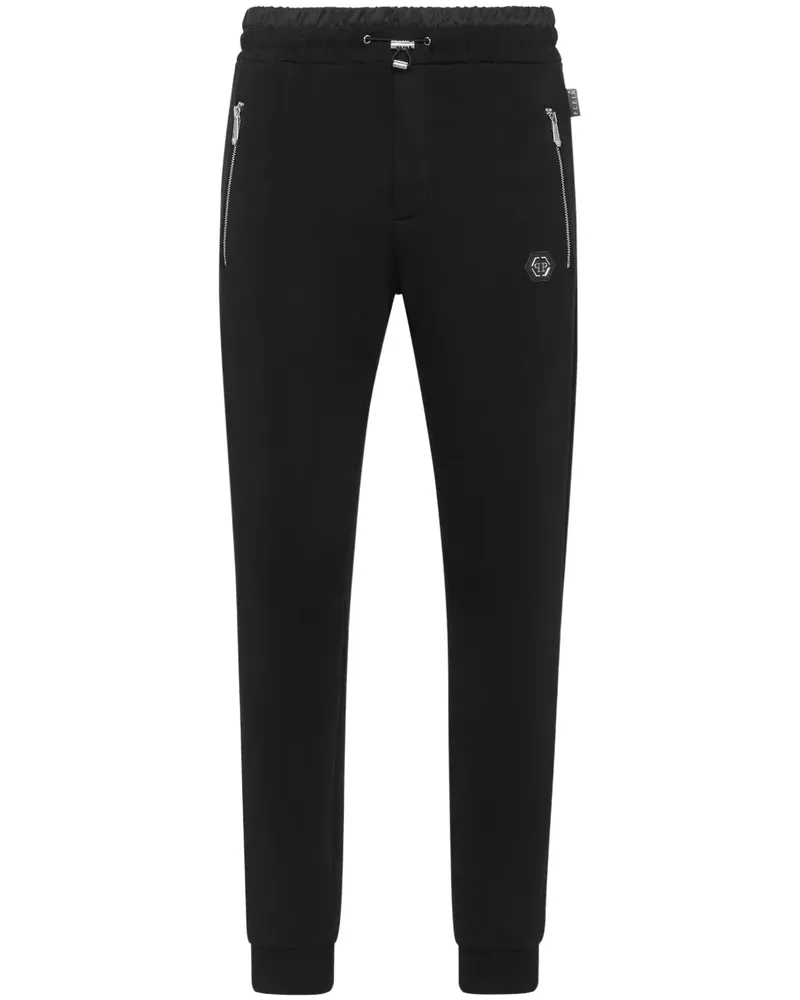 Philipp Plein Gesteppte Jogginghose - Schwarz Schwarz