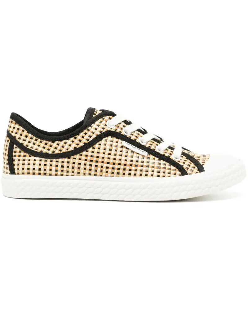Zimmermann Karierte Twist Sneakers - Braun Braun