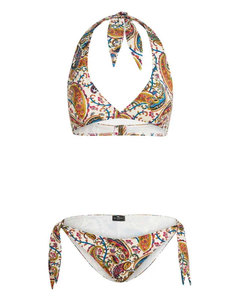 Etro Bikini mit Paisleymuster - Nude Nude