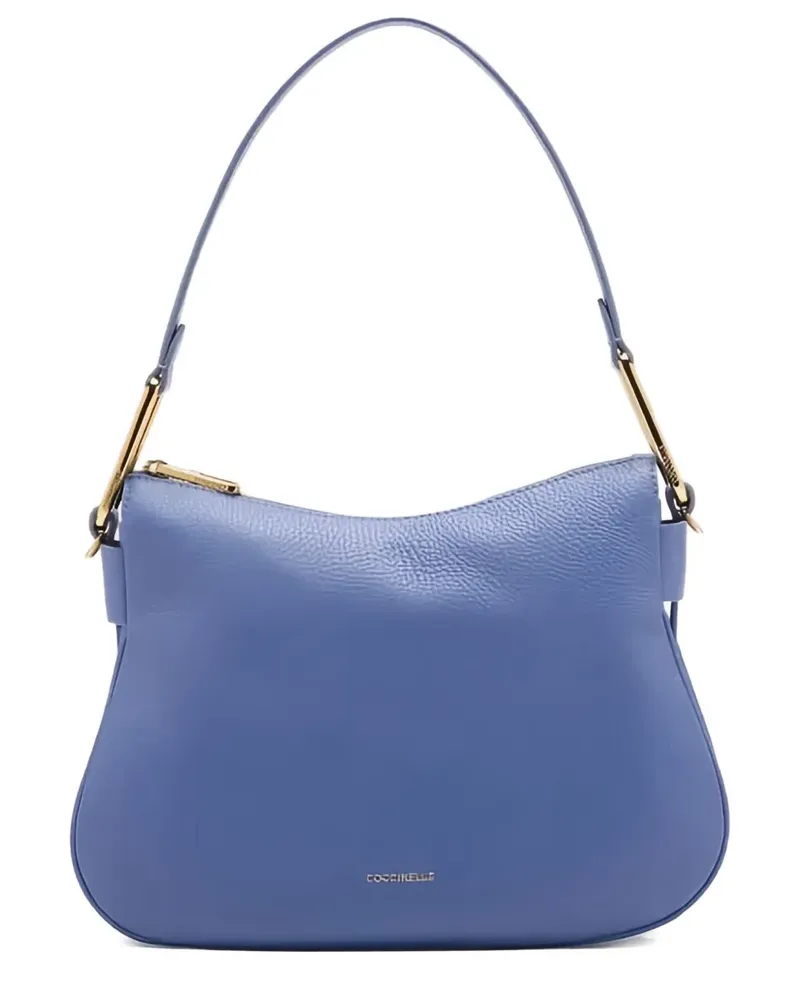 Coccinelle Magie Schultertasche mit abgerundetem Henkel - Blau Blau