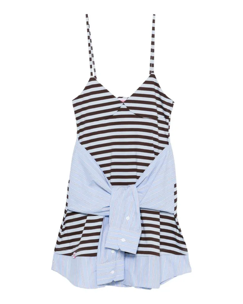 Charles Jeffrey Loverboy Merge Hug mini dress - Blau Blau