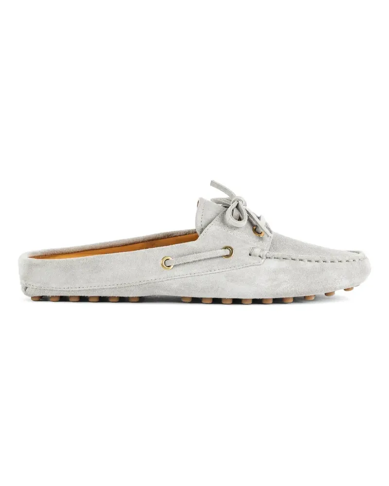 TOD'S Gommino lace-up mules - Grau Grau