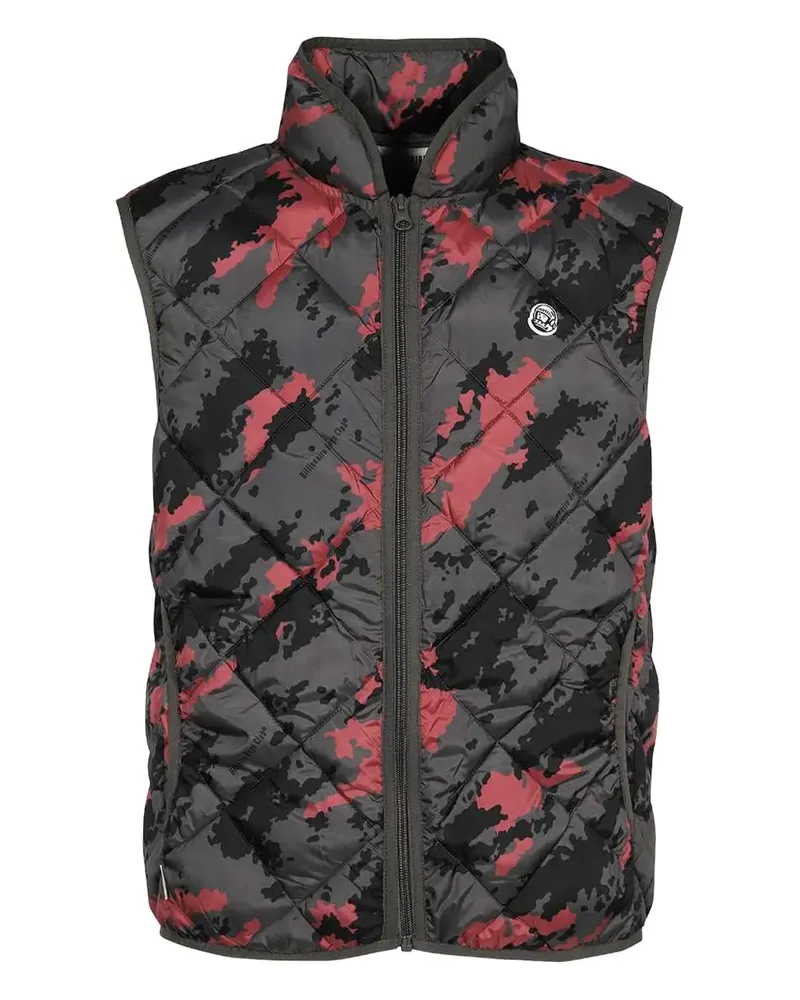 Billionaire Boys Club quilted camouflage gilet - Grau Grau