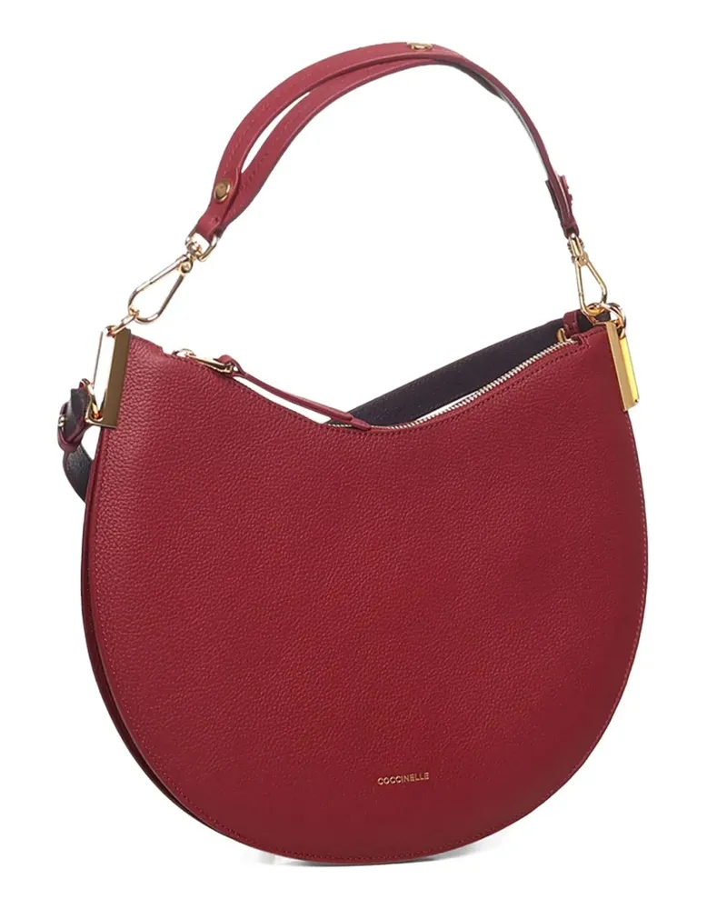 Coccinelle medium Sunup leather shoulder bag - Rot Rot