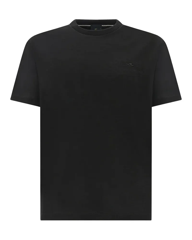 Paul & Shark piqué cotton T-shirt - Schwarz Schwarz