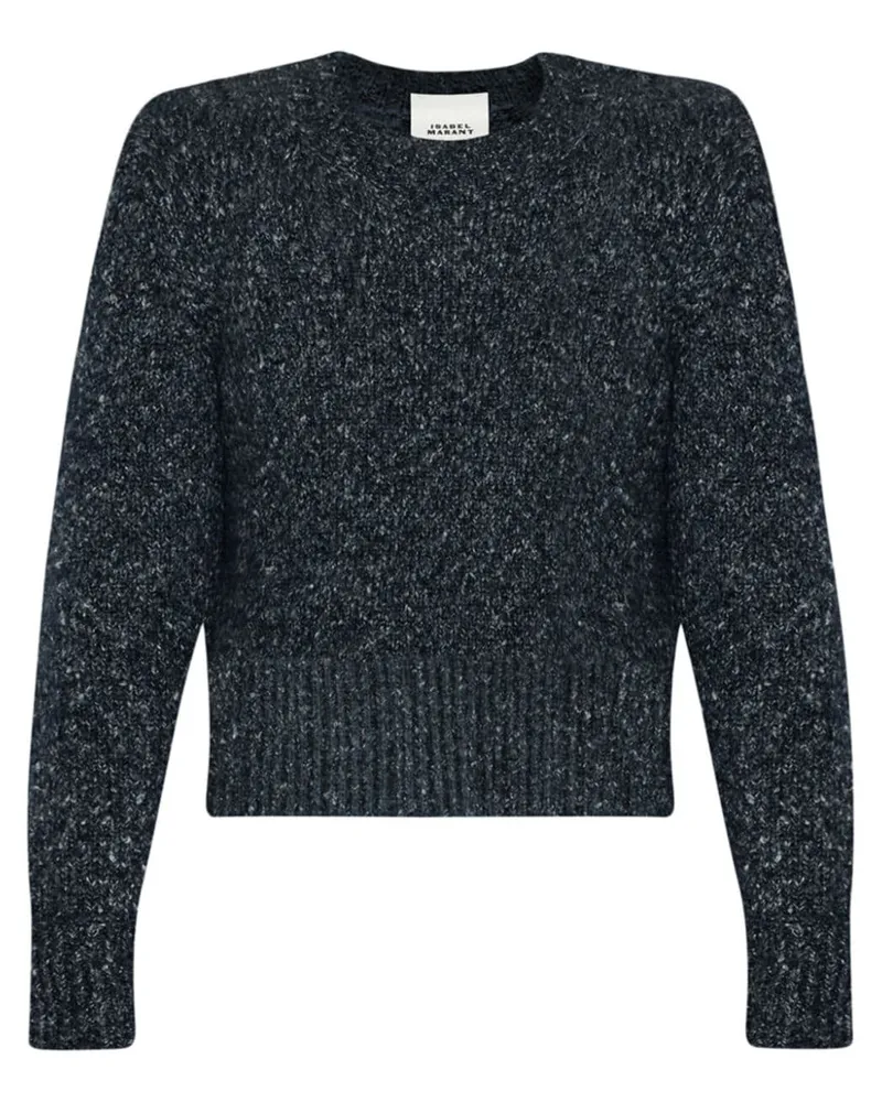 Isabel Marant Pullover aus Woll-Baumwollgemisch Grau