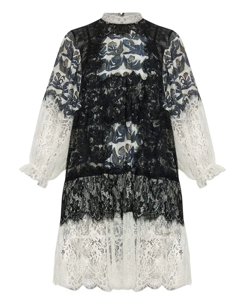 MUNTHE Lisso floral-lace dress - Nude Nude